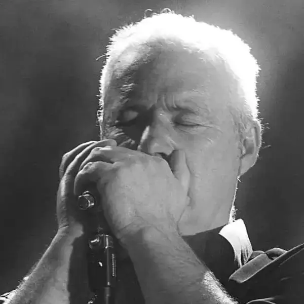 Stéphane, harmoniciste de Tarn River Jam